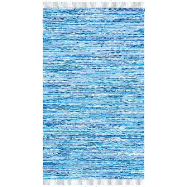 Safavieh 5 x 8 ft. Montauk Flat Weave Rectangle Area Rug, Blue MTK251M-5 - main